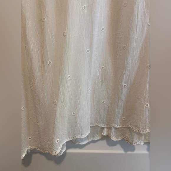 Johnny Was Cream Button-Down Blouse - Picture 8 of 8